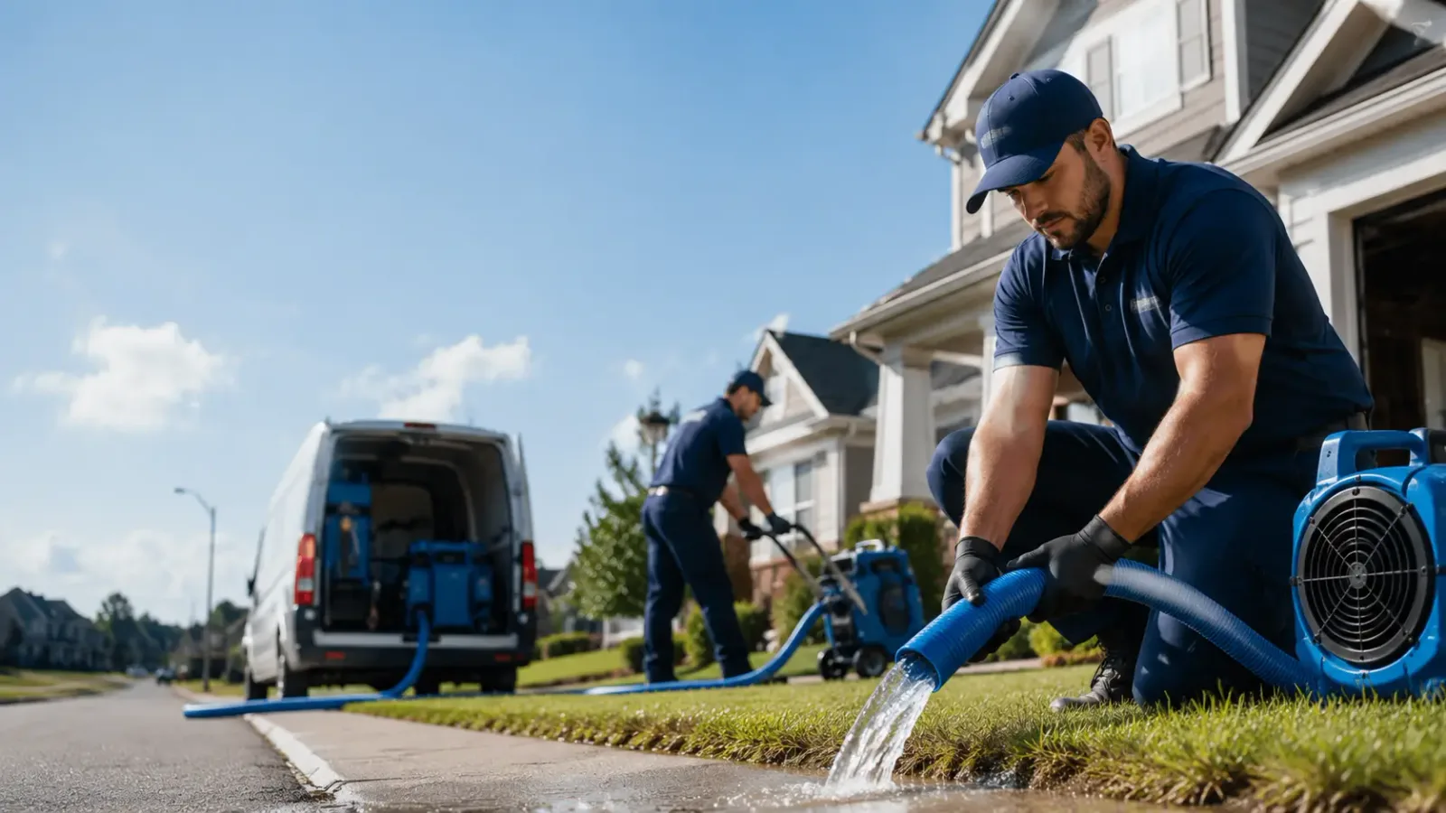 Flood Damage Restoration in Ostrander, OH